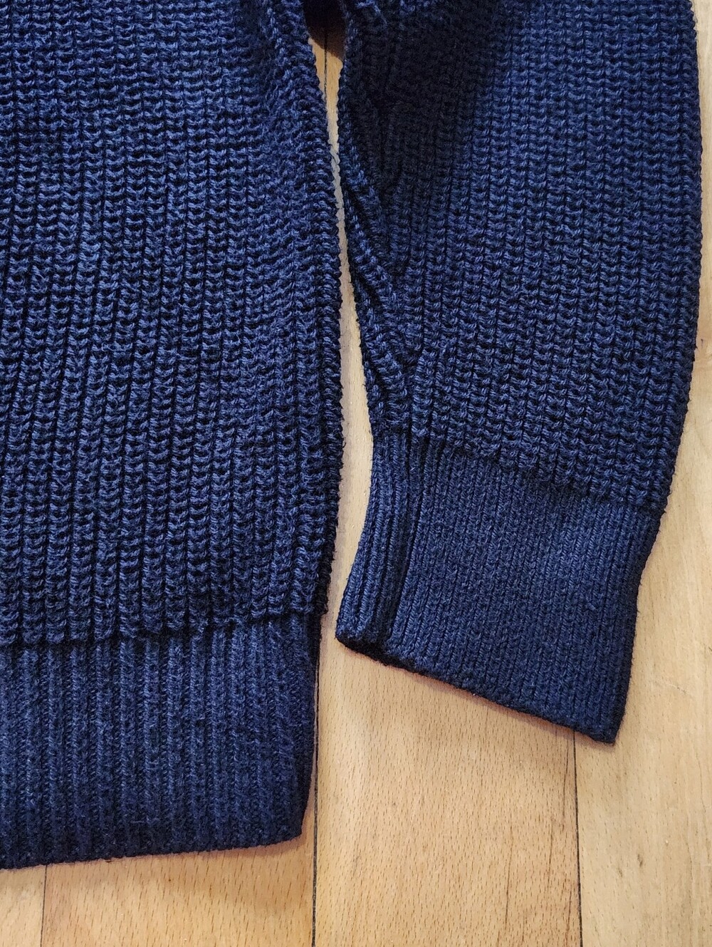 Jenni Kayne Oversized Cotton Fisherman Sweater - XXS - Picture 6 of 10